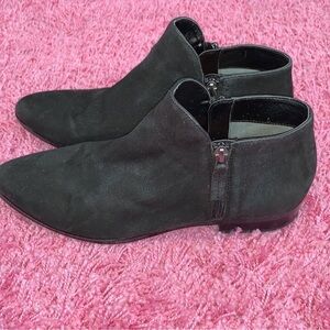 🙌 2 /$10 Sale Item! Franco Sarto Black Suede Ankle Booties